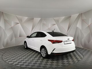 2021 Hyundai Solaris II Рестайлинг, белый, 1335550 рублей, вид 4