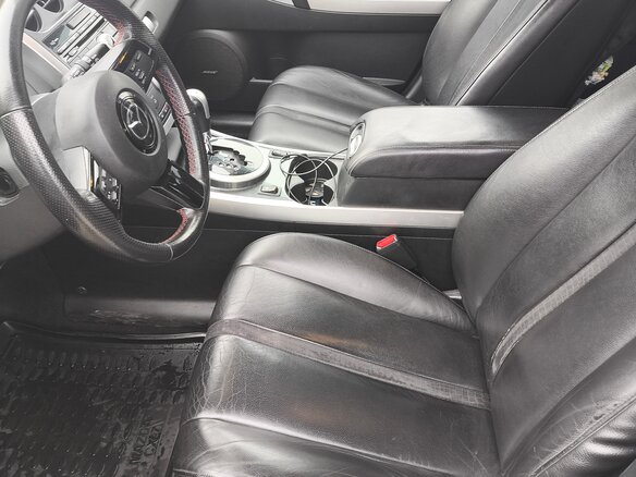 2008 Mazda CX-7 I, серебристый, 780000 рублей - вид 8