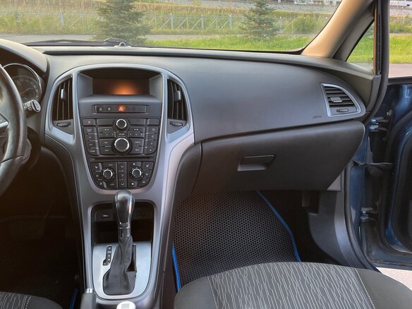 2013 Opel Astra J Рестайлинг, синий - вид 9