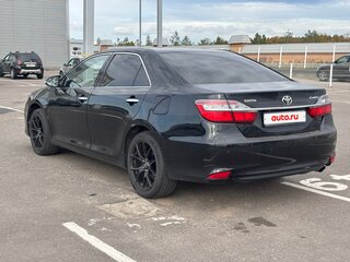 2016 Toyota Camry US Market VII (XV50) Рестайлинг, чёрный, 1790000 рублей, вид 3