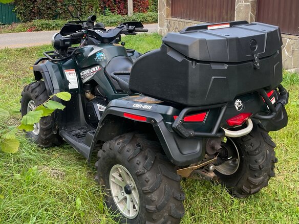 2008 BRP Can-Am Outlander 800, зелёный, 720000 рублей - вид 8