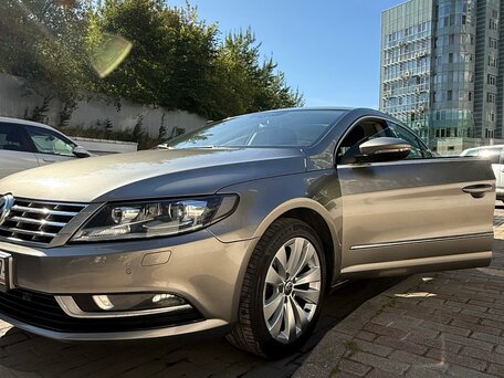 2014 Volkswagen Passat CC I Рестайлинг, бежевый, 1370000 рублей, вид 2