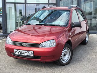 2009 Lada (ВАЗ) Kalina I, красный, 225000 рублей, вид 1