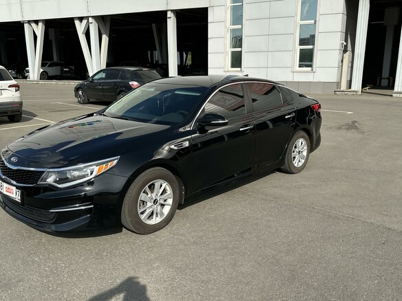 2016 Kia Optima IV, чёрный, 1500000 рублей
