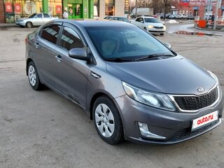 2014 Kia Rio III, серый, 960000 рублей, вид 3