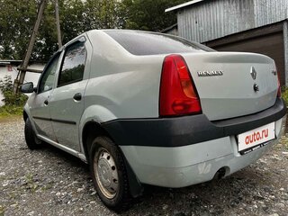 2007 Renault Logan I, серый, 350000 рублей, вид 4
