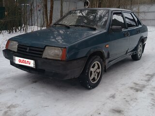 1999 Lada (ВАЗ) 21099, зелёный, 80000 рублей, вид 1