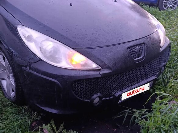 2006 Peugeot 307 I Рестайлинг, чёрный, 330000 рублей - вид 8