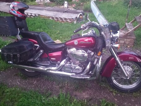 2004 Honda Shadow 750, пурпурный, 450000 рублей, вид 1