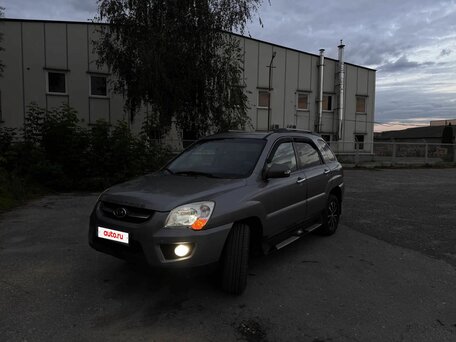 2008 Kia Sportage II Рестайлинг, серый, 1000000 рублей, вид 1