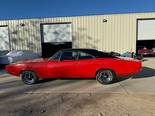 1969 Dodge Charger R__T II, красный, 7000000 рублей, вид 2