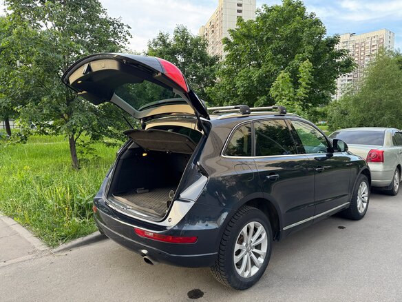 2014 Audi Q5 I (8R) Рестайлинг, синий, 3100000 рублей - вид 8