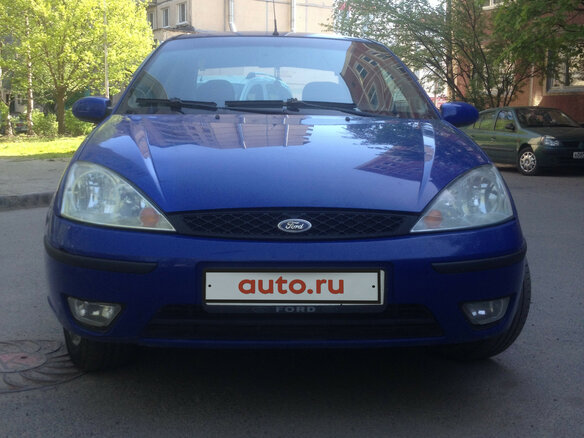 2002 Ford Focus I Рестайлинг, синий, 155000 рублей - вид 7