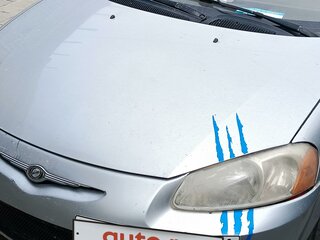 2001 Chrysler Sebring II, серебристый, 415000 рублей, вид 3