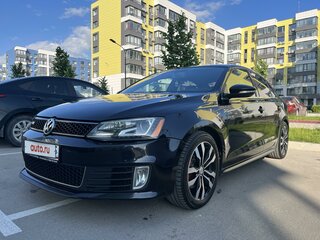 2013 Volkswagen Jetta VI, чёрный, 1490000 рублей, вид 1