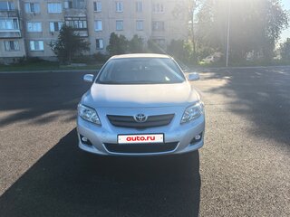 2008 Toyota Corolla X (E140, E150), серебристый, 890000 рублей, вид 2