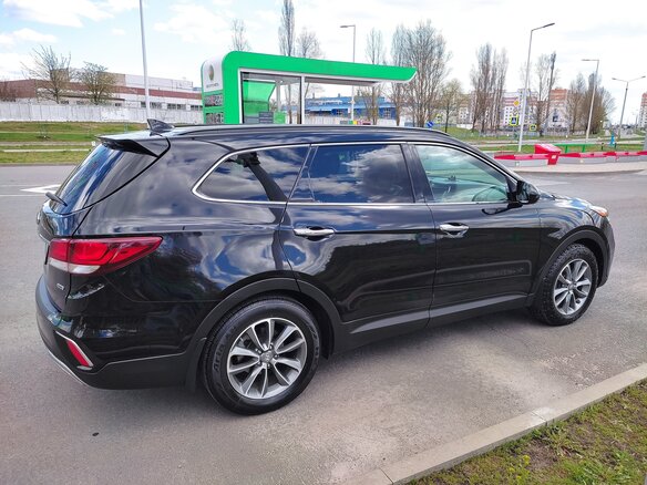 2018 Hyundai Santa Fe Grand III Рестайлинг, чёрный, 2106730 рублей - вид 9