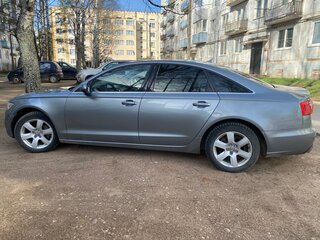 2012 Audi A6 IV (C7), серебристый, 1150000 рублей, вид 4