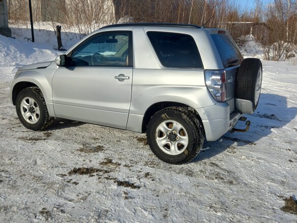 2008 Suzuki Grand Vitara II Рестайлинг, серебристый, 600000 рублей - вид 1
