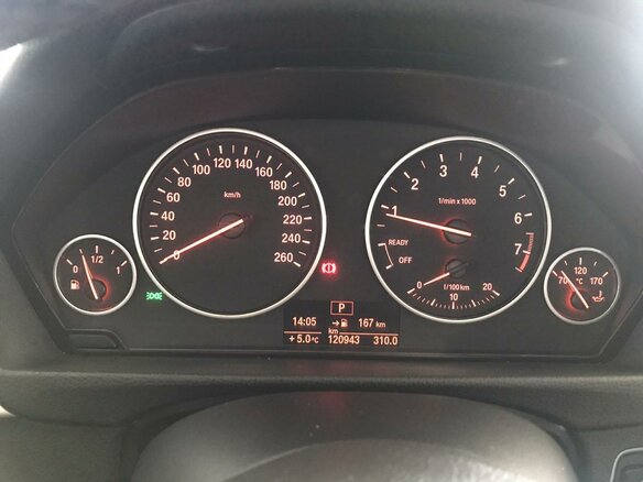 2014 BMW 3 серии 316i VI (F3x), белый - вид 7