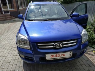 2007 Kia Sportage II Рестайлинг, синий, 800000 рублей, вид 1