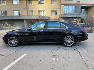 2014 Mercedes-Benz S-Класс 500 Long VI (W222, C217), чёрный, 5400000 рублей, вид 2