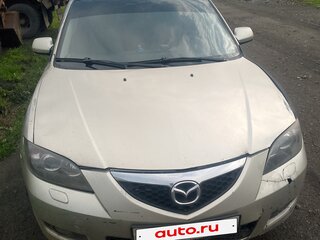 2007 Mazda 3 I (BK) Рестайлинг, золотистый, 580000 рублей, вид 2