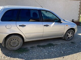2012 Lada (ВАЗ) Kalina I, серебристый, 385000 рублей, вид 2