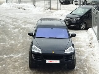 2007 Porsche Cayenne S I Рестайлинг (957), чёрный, 1000000 рублей, вид 4