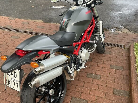 2006 Ducati Monster S4, серый, 1500000 рублей - вид 11
