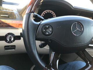 2008 Mercedes-Benz S-Класс 500 Long V (W221), серебристый, 1800000 рублей, вид 4