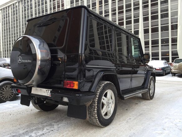 2004 Mercedes-Benz G-Класс 500 II (W463), чёрный