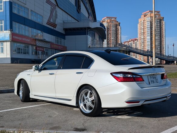 2016 Honda Accord IX Рестайлинг, белый, 2200000 рублей - вид 6