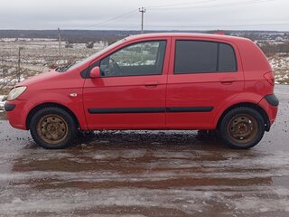 2008 Hyundai Getz I Рестайлинг, красный, 490000 рублей, вид 3