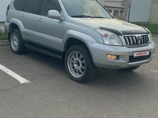 2006 Toyota Land Cruiser Prado 5-speed 120 Series, серебристый, 2700000 рублей, вид 1