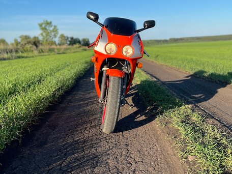 1995 Honda VFR 400, красный, 210000 рублей, вид 1