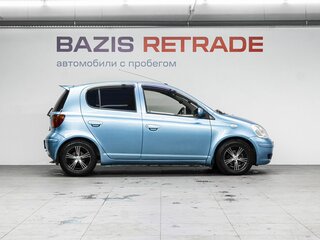 2002 Toyota Vitz I (P10), синий, 319000 рублей, вид 4