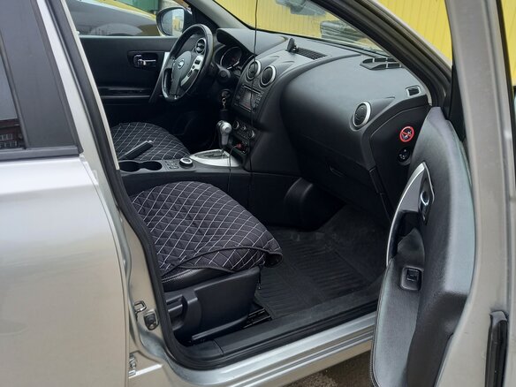 2012 Nissan Qashqai I Рестайлинг, серебристый, 1250000 рублей - вид 6