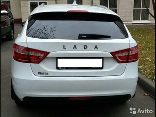 2018 Lada (ВАЗ) Vesta SW I, белый, 950000 рублей, вид 4