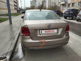 2017 Volkswagen Polo V Рестайлинг, бежевый, 1585000 рублей, вид 5