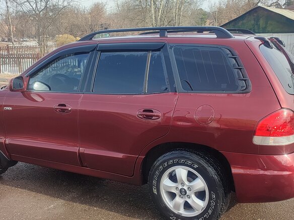 2007 Hyundai Santa Fe Classic Classic, красный, 650000 рублей - вид 13