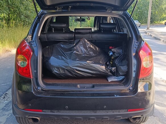 2011 SsangYong Actyon II, чёрный, 1100000 рублей - вид 16