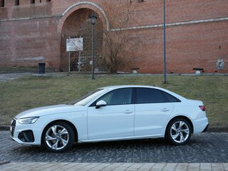 2020 Audi A4 40 TFSI V (B9) Рестайлинг, белый, 2999990 рублей, вид 4