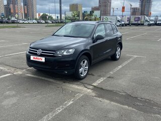2011 Volkswagen Touareg II, чёрный, 1950000 рублей, вид 2