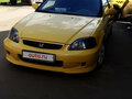 1999 Honda Civic VI, жёлтый