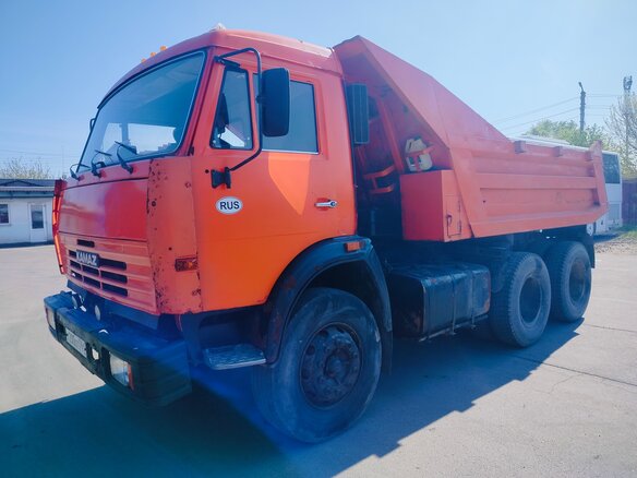 2007 КамАЗ 5511, оранжевый, 1370000 рублей - вид 5