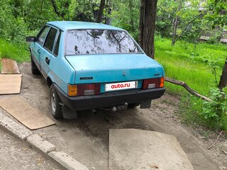1995 Lada (ВАЗ) 21099, синий, 82000 рублей, вид 4