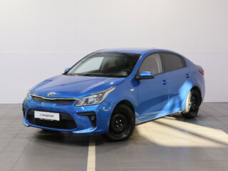 2017 Kia Rio IV, синий, 929000 рублей, вид 1
