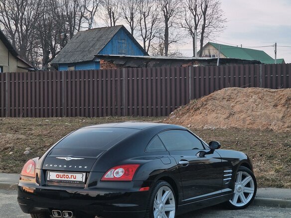 2004 Chrysler Crossfire, чёрный, 1800000 рублей - вид 5