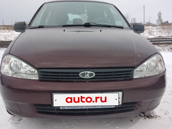 2012 Lada (ВАЗ) Kalina I, коричневый, 370000 рублей - вид 2